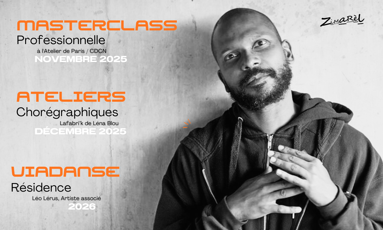 Ateliers, workshops et  résidence - Léo Lérus